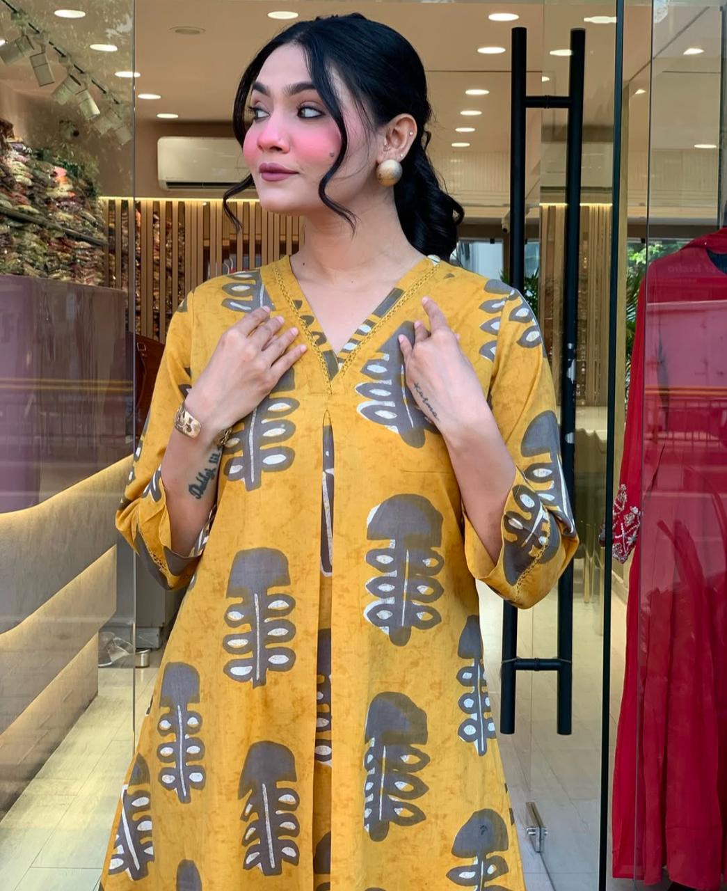Premium Mul Cotton Coord Set