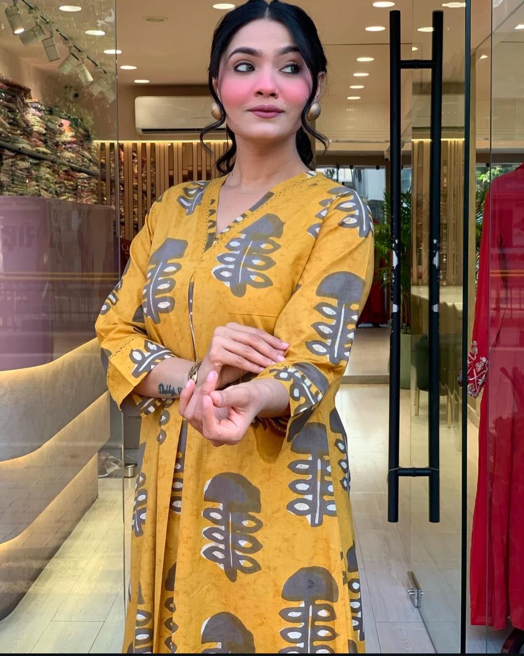 Premium Mul Cotton Coord Set
