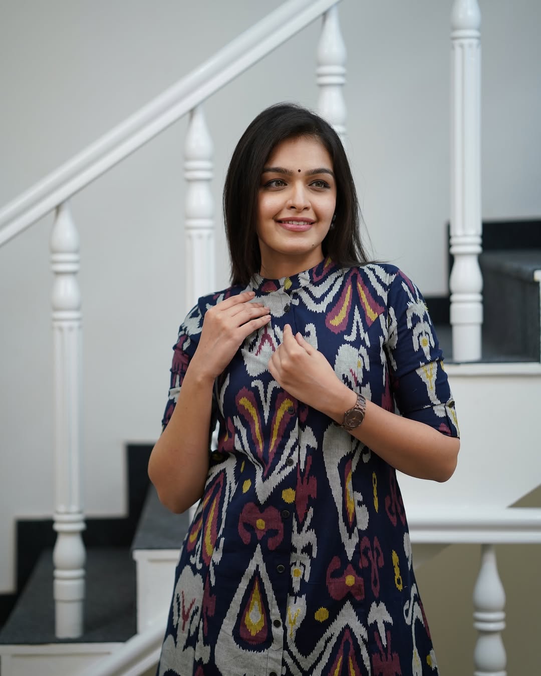 Pure Cotton Printed Kurta and Pant Set (Multicolor)